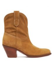 Polo Ralph Lauren Botki 818908754002 Brązowy. Brązowe botki Polo Ralph Lauren, bez wzorów, ze skóry, bez obcasa, na płaskiej podeszwie, bez zapięcia. Za 1,609.00 zł.