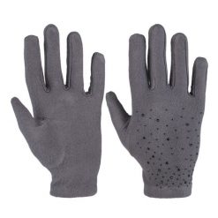 Szare Rękawiczki Glamour Damskie Moraj. Szare rękawiczki Moraj, bez wzorów, z materiału, eleganckie. Za 31.99 zł.