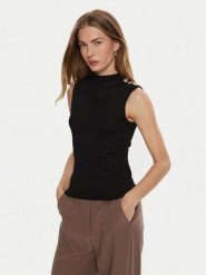 Marciano Guess Sweter 4YGR27 5613Z Czarny Regular Fit. Czarne swetry Marciano Guess, xl, z aplikacjami, z wiskozy, bez ramiączek. Za 219.99 zł.
