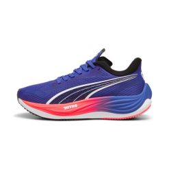 Buty do biegania damskie Puma Velocity Nitro 3. Fioletowe buty do biegania Puma, bez wzorów, bez zapięcia, do biegania. Za 339.99 zł.