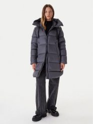 Bomboogie Płaszcz zimowy Geneva CW6630TDLC5 Szary Regular Fit. Szare płaszcze Bomboogie, na zimę, bez wzorów, z syntetyku, bez kaptura. Za 1,399.00 zł.