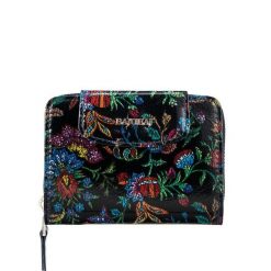 Damski portfel skórzany BajuBaj z suwakiem PD1255s115n. Niebieskie portfele bez wzorów, ze skóry. Za 190.00 zł.