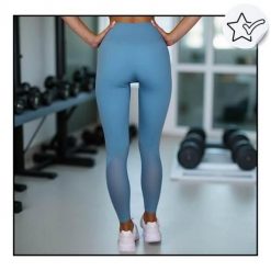 Spodnie sportowe damskie Nike Dri Fit One. Niebieskie spodnie sportowe Nike, bez wzorów, długie, dri-fit (nike). Za 168.00 zł.