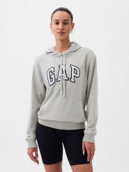 GAP Bluza w kolorze jasnoszarym rozmiar: S. Szare bluzy GAP, s, bez wzorów, bez ramiączek, z kapturem. Za 106.38 zł.