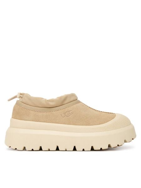 Ugg Śniegowce M Tasman Weather Hybrid 1144096 Beżowy. Brązowe śniegowce UGG, bez wzorów, ze skóry, bez zapięcia. Za 749.99 zł.
