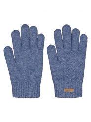 Barts Rękawiczki "Bridgey" w kolorze niebieskim rozmiar: onesize. Niebieskie rękawiczki Barts, bez wzorów, prążkowane. Za 95.92 zł.