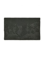 BLE Kopertówka w kolorze czarnym - 26 x 17 x 3 cm rozmiar: onesize. Czarne kopertówki BLE, bez wzorów, z bawełny, bez dodatków. Za 82.95 zł.