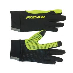 Rękawiczki turystyczne dla dorosłych Fizan. Czarne rękawiczki FIZAN, bez wzorów, sportowe. Za 64.99 zł.