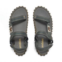 Sandały GUMBIES TRACKER SANDALS UNISEX. Czarne sandały Gumbies, bez wzorów, sportowe, bez obcasa, bez zapięcia. Za 129.99 zł.