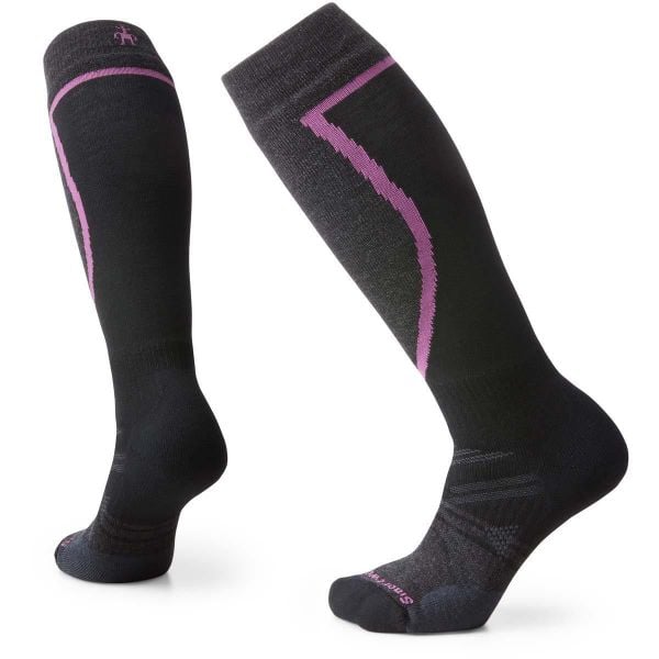 Skarpety Narciarskie Damskie Smartwool Ski Full Cushion OTC Socks. Czarne skarpetki Smartwool, bez wzorów, z wełny. Za 127.45 zł.