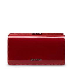 Portfel GINO ROSSI. Czerwone portfele Gino Rossi, bez wzorów. Za 179.99 zł.