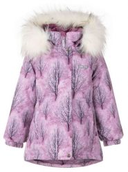 LENNE Parka zimowa "Beth" w kolorze fioletowym rozmiar: 122. Różowe płaszcze LENNE, na zimę, s, bez wzorów, bez kaptura. Za 332.24 zł.
