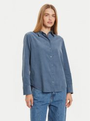 Marc O'Polo Koszula 408 0882 42331 Niebieski Regular Fit. Niebieskie koszule Marc O'Polo, bez wzorów, z bawełny, bez kołnierzyka, bez ramiączek. Za 339.99 zł.
