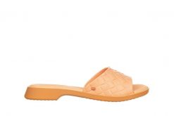 Klapki Azaleia Simone Comfy Flat Rast Beige Brown 198015, Beż/Brąz, Tworzywo. Brązowe klapki Azaleia, bez wzorów, z materiału, bez obcasa, bez zapięcia. W wyprzedaży za 49.00 zł.