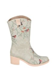 Streetfly Kozaki w kolorze niebieskozielonym ze wzorem rozmiar: 40. Zielone kozaki Streetfly, na zimę, bez wzorów, z materiału, bez obcasa, bez zapięcia. Za 209.33 zł.