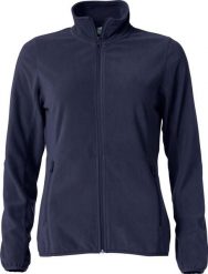 Clique Basic Micro Fleece Kurtka Damska – 100% poliester, antipilling – dark. Niebieskie kurtki CLIQUE, l, bez wzorów, z poliesteru, bez kaptura. Za 162.74 zł.