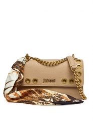 Just Cavalli Torebka 80RA4BF4 ZSB81 Brązowy. Brązowe torebki klasyczne Just Cavalli, bez wzorów, ze skóry, bez dodatków. Za 759.99 zł.