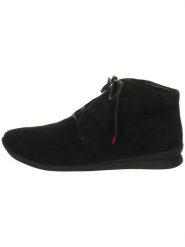 Think! Skórzane botki w kolorze czarnym rozmiar: 38. Czarne botki Think!, bez wzorów, bez obcasa, bez zapięcia. Za 443.95 zł.