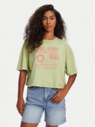 Billabong T-Shirt Sol Surf EBJZT00428 Zielony Oversize. Zielone t-shirty Billabong, m, bez wzorów, z bawełny, bez kołnierzyka, bez ramiączek. Za 99.99 zł.