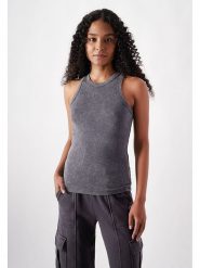 Champion Top w kolorze antracytowym rozmiar: XL. Czarne topy sportowe Champion, xl, bez wzorów, z bawełny. Za 61.75 zł.