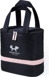 Torba podróżna United Pets różowo-czarna. Czarne torby podróżne United Pets, bez wzorów. Za 269.99 zł.