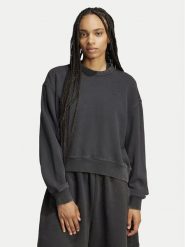 Adidas Bluza Premium Essentials JP2515 Czarny Oversize. Czarne bluzy adidas, xs, bez wzorów, z bawełny, bez kaptura. Za 249.99 zł.