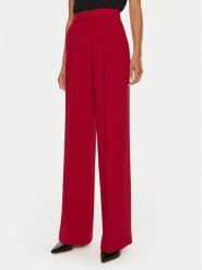 Pinko Spodnie materiałowe Pergamino 100331 A20Q Czerwony Regular Fit. Czerwone spodnie materiałowe Pinko, bez wzorów, z materiału. Za 659.99 zł.