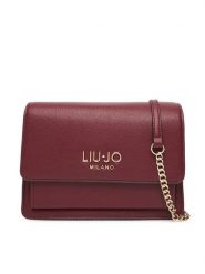 Liu Jo Torebka Ecs M Crossbody AF5152 E0058 Bordowy. Czerwone kopertówki Liu Jo, bez wzorów, ze skóry, wizytowe, bez dodatków. Za 579.99 zł.