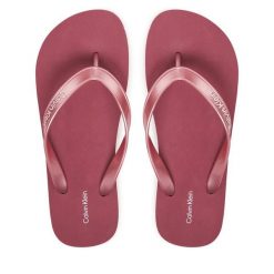 Japonki Calvin Klein. Czerwone japonki Calvin Klein, bez wzorów. Za 189.99 zł.