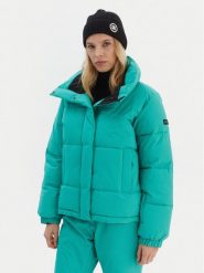 Roxy Kurtka narciarska Snow Winter Rebel JK ERJTJ03545 Zielony Regular Fit. Zielone kurtki narciarskie Roxy, na zimę, s, bez wzorów, z syntetyku, bez kaptura, narciarskie. Za 609.99 zł.