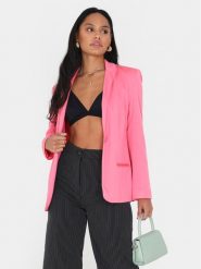Brave Soul Marynarka LJK-TIFFANYPINK Różowy Straight Fit. Czerwone marynarki i żakiety Brave Soul, bez wzorów, z wiskozy, bez ramiączek. Za 99.99 zł.