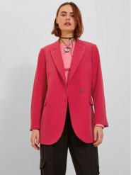 JJXX Marynarka 12200590 Różowy Regular Fit. Czerwone marynarki i żakiety JJXX, s, bez wzorów, z syntetyku, bez ramiączek. Za 159.99 zł.