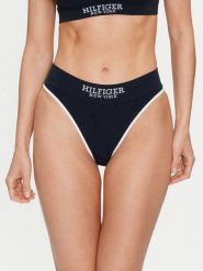 Tommy Hilfiger Figi klasyczne UW0UW05339 Granatowy. Niebieskie figi Tommy Hilfiger, bez wzorów, z bawełny. Za 89.99 zł.