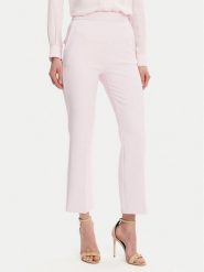 Elisabetta Franchi Spodnie materiałowe PA-089-51E2-V290 Różowy Regular Fit. Czerwone spodnie materiałowe Elisabetta Franchi, bez wzorów, z materiału. Za 1,199.00 zł.