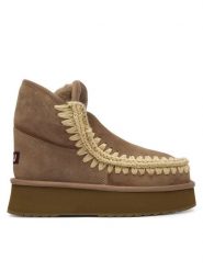 Mou Śniegowce MU.FW681010A Szary. Szare śniegowce Mou, bez wzorów, ze skóry, bez zapięcia. Za 1,049.00 zł.