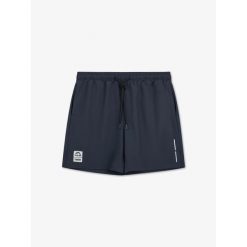 MANTO spodenki treningowe PULSE grafitowe. Szare szorty sportowe MANTO, bez wzorów. W wyprzedaży za 95.00 zł.