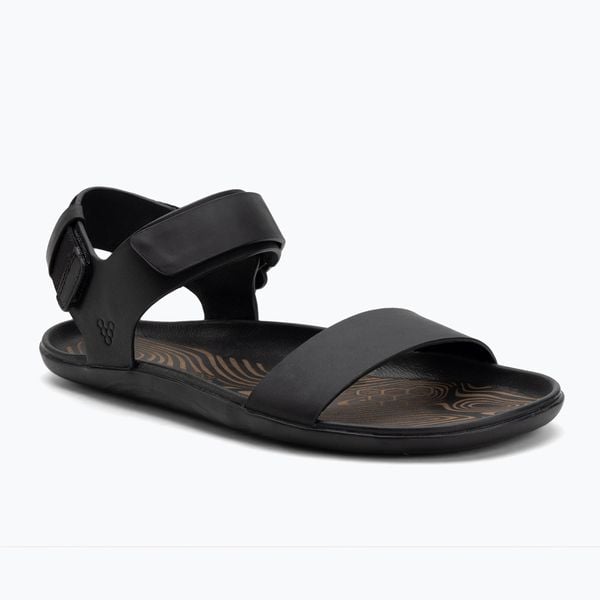 Sandały damskie Vivobarefoot Sensus Yin. Czarne sandały VIVOBAREFOOT, bez wzorów, z kauczuku, bez obcasa, bez zapięcia. Za 699.15 zł.