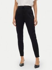 Vero Moda Spodnie materiałowe Eva 10197909 Czarny Loose Fit. Czarne spodnie materiałowe Vero Moda, bez wzorów, z materiału. Za 99.99 zł.