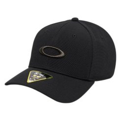 Czapka z daszkiem Oakley Tincan Remix. Czarne czapki z daszkiem Oakley, bez wzorów, klasyczne. Za 191.50 zł.