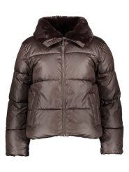 GAP Kurtka zimowa w kolorze ciemnobrązowym rozmiar: XS. Brązowe kurtki GAP, na zimę, xs, bez wzorów, z puchu, bez kaptura. Za 304.95 zł.