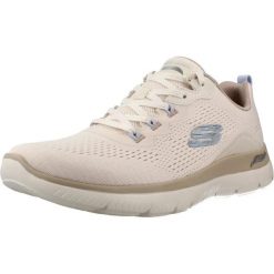 Buty SKECHERS 150754S ARCH FIT SUMMITS DAILY FLOW Beżowy. Brązowe buty trekkingowe Skechers, z tkaniny, bez zapięcia. Za 302.99 zł.