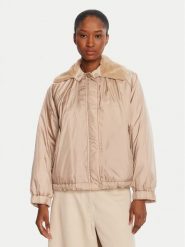 Weekend Max Mara Kurtka przejściowa Arles 2525486031 Beżowy Regular Fit. Brązowe kurtki Weekend Max Mara, bez wzorów, z syntetyku, bez kaptura. Za 2,139.00 zł.