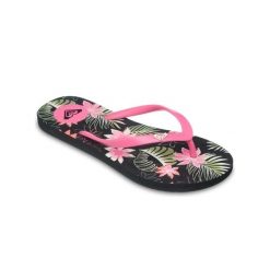 Sandały dla Kobiety BY THE SEA Czarny. Czarne sandały Roxy, bez wzorów, z gumy, sportowe, bez obcasa, bez zapięcia. Za 74.99 zł.