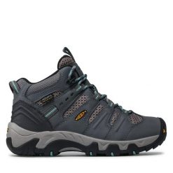 Trekkingi Keen. Szare buty trekkingowe Keen, bez zapięcia. Za 389.99 zł.