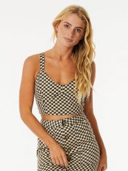 Rip Curl Top "Isla Geo" ze wzorem rozmiar: M. Topy Rip Curl, m, bez wzorów, bez kołnierzyka, bez ramiączek. Za 57.20 zł.