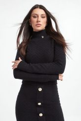 Sweter damski dzianinowy BABYLON. Swetry Babylon, bez wzorów, z dzianiny, bez ramiączek. W wyprzedaży za 736.47 zł.
