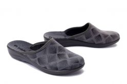 INBLU 5D-27 025 szary, kapcie damskie. Szare kapcie Inblu, bez wzorów, z tkaniny. Za 48.44 zł.