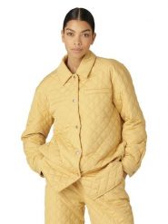 Ilse Jacobsen Kurtka pikowana w kolorze żółtym rozmiar: 38. Żółte kurtki Ilse Jacobsen, bez wzorów, bez kaptura. Za 91.99 zł.