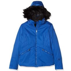 Kurtka narciarska damska Icepeak Ellorre. Niebieskie kurtki narciarskie Icepeak, na zimę, bez wzorów, z poliesteru, bez kaptura, narciarskie. W wyprzedaży za 321.00 zł.