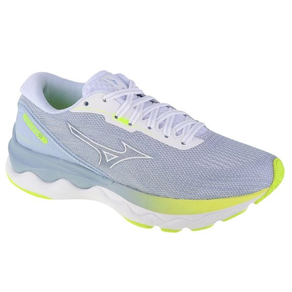 Buty do biegania damskie Mizuno Wave Skyrise 3. Białe buty do biegania Mizuno, bez wzorów, z materiału, bez zapięcia, do biegania, mizuno wave. W wyprzedaży za 380.00 zł.